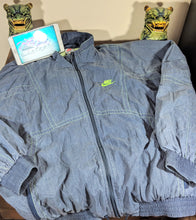 Load image into Gallery viewer, (1990&#39;s) Nike Sport Fitness Denim Effect Track Jacket