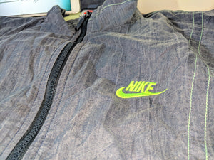(1990's) Nike Sport Fitness Denim Effect Track Jacket