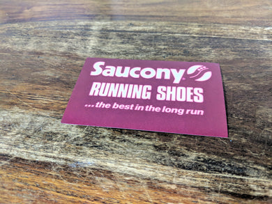(1990's) Saucony Running Shoes Sticker