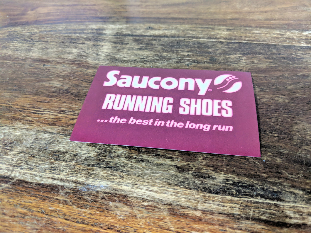 (1990's) Saucony Running Shoes Sticker